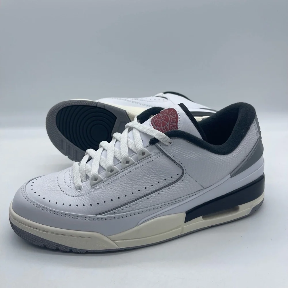 Nike Air Jordan 2/3 FD0383-148 Men's Size 10 Shoes White Black Athletic Sneakers
